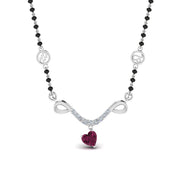 Mangalsutra-Sun-Sign-Pink-Sapphire-With-Beads